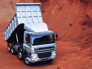 DAF CF85 8x4 FAD Sleeper Cab Tipper 2001 года